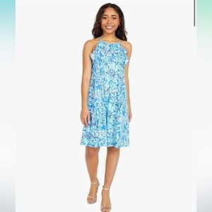 Lilly Pulitzer size‎ large salt water blue Dress